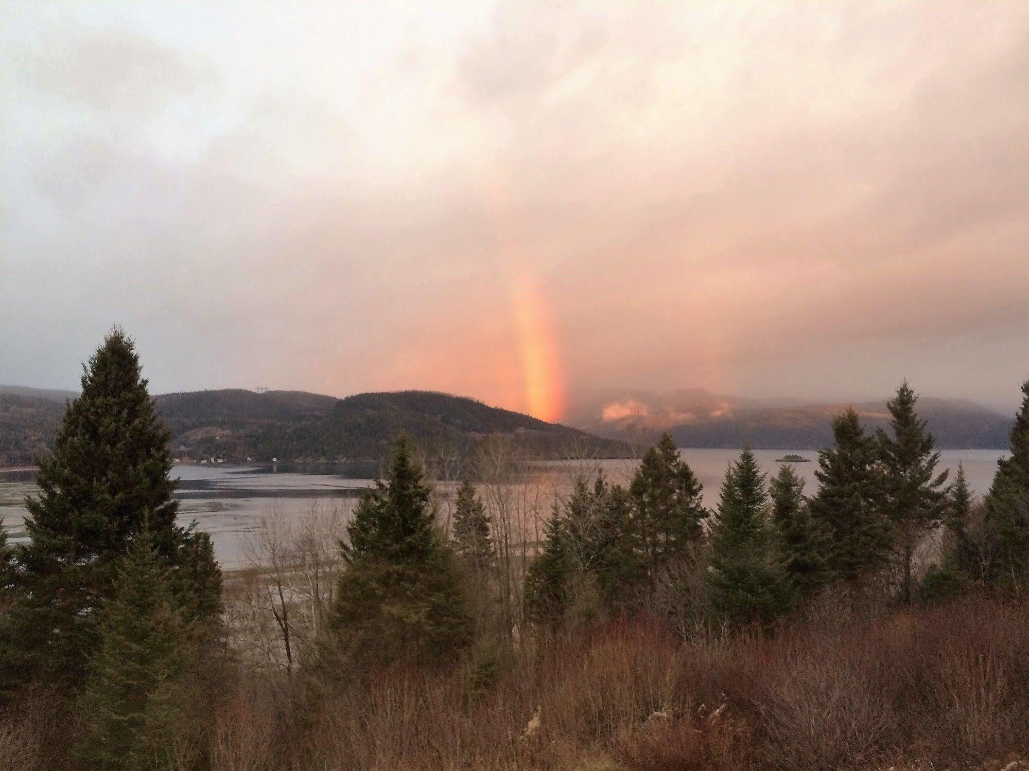 Panoramique Du Fjord Leilighet LʼAnse-Saint-Jean Eksteriør bilde