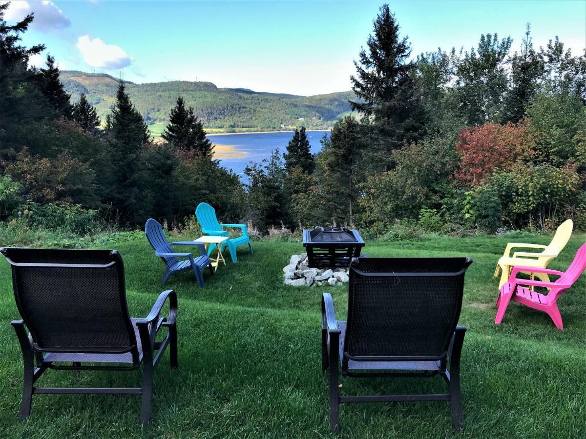 Panoramique Du Fjord Leilighet LʼAnse-Saint-Jean Eksteriør bilde