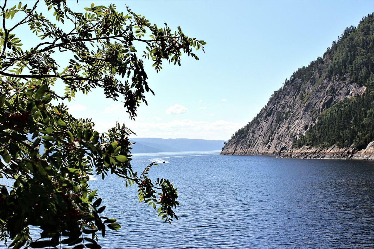 Panoramique Du Fjord Leilighet LʼAnse-Saint-Jean Eksteriør bilde