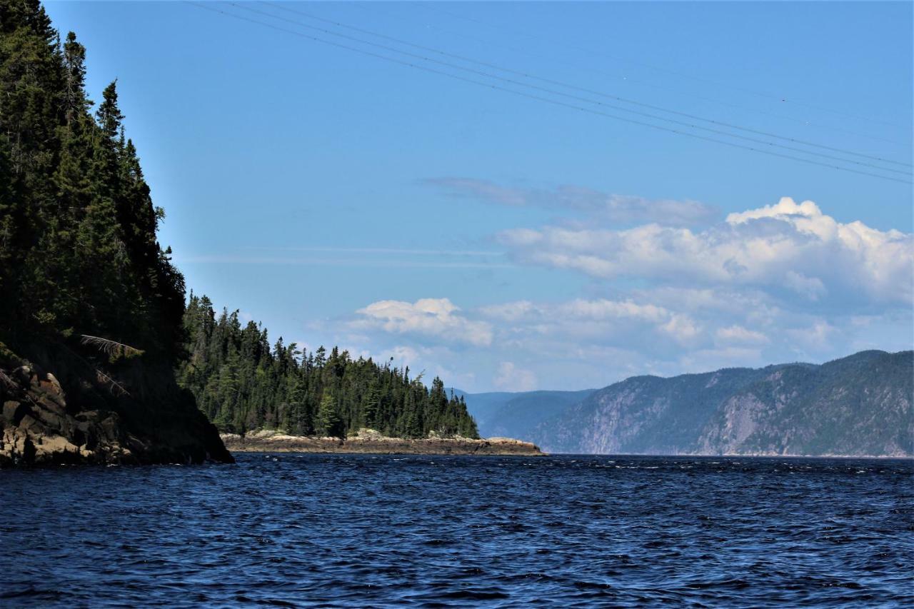 Panoramique Du Fjord Leilighet LʼAnse-Saint-Jean Eksteriør bilde